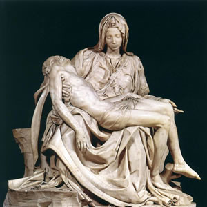 La Piedad de Miguel Angel. 1499