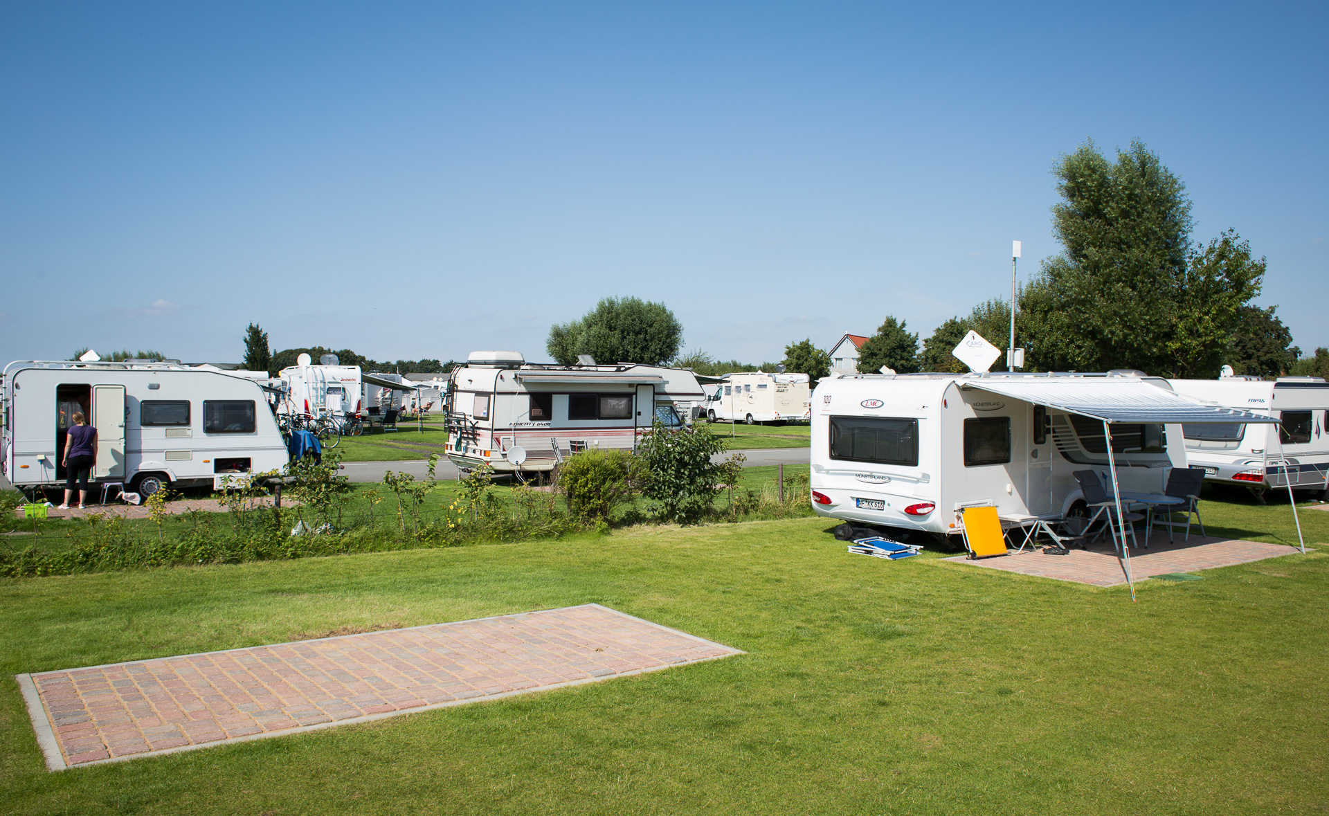 Unser Platz Campingplatz zur Perle in Büsum