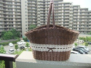 No.７４　New！　　ラメバスケット　　　　価格３０００円
