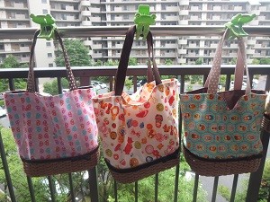 No.９５　布カゴバッグ　　　　　参考商品