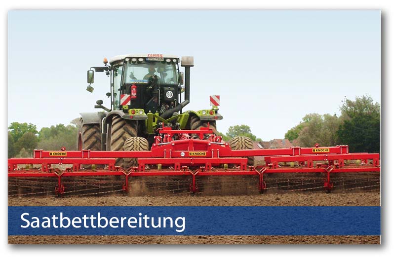 Saatbettbereitung von Knoche Landmaschinenbau