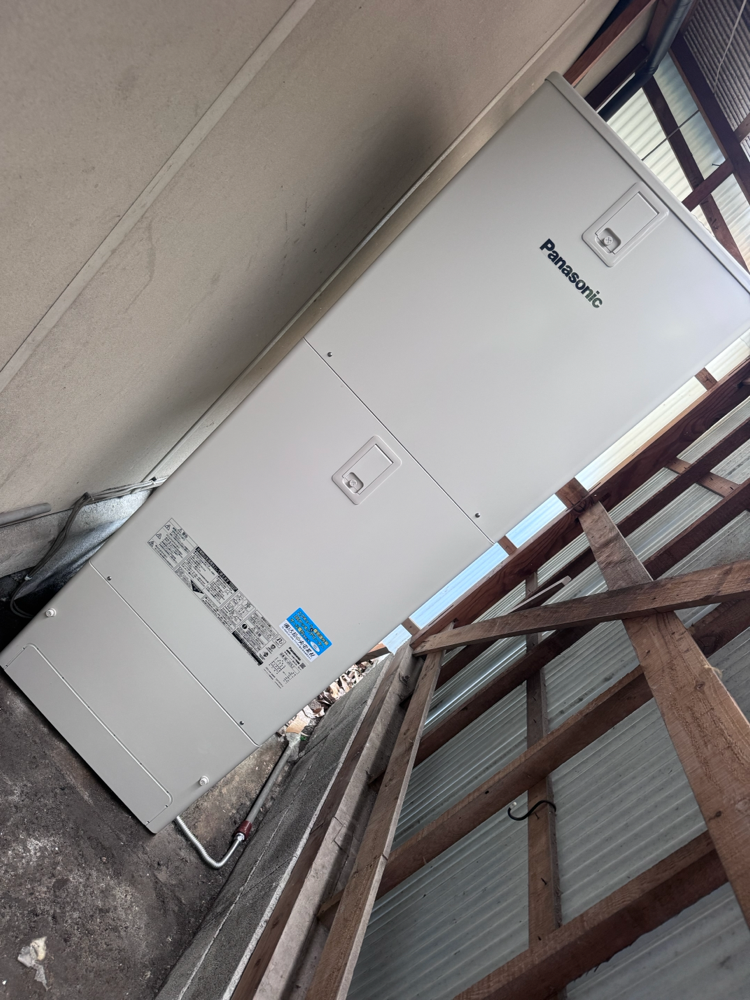 パナソニック製 エコキュート設置工事 富士宮市にて