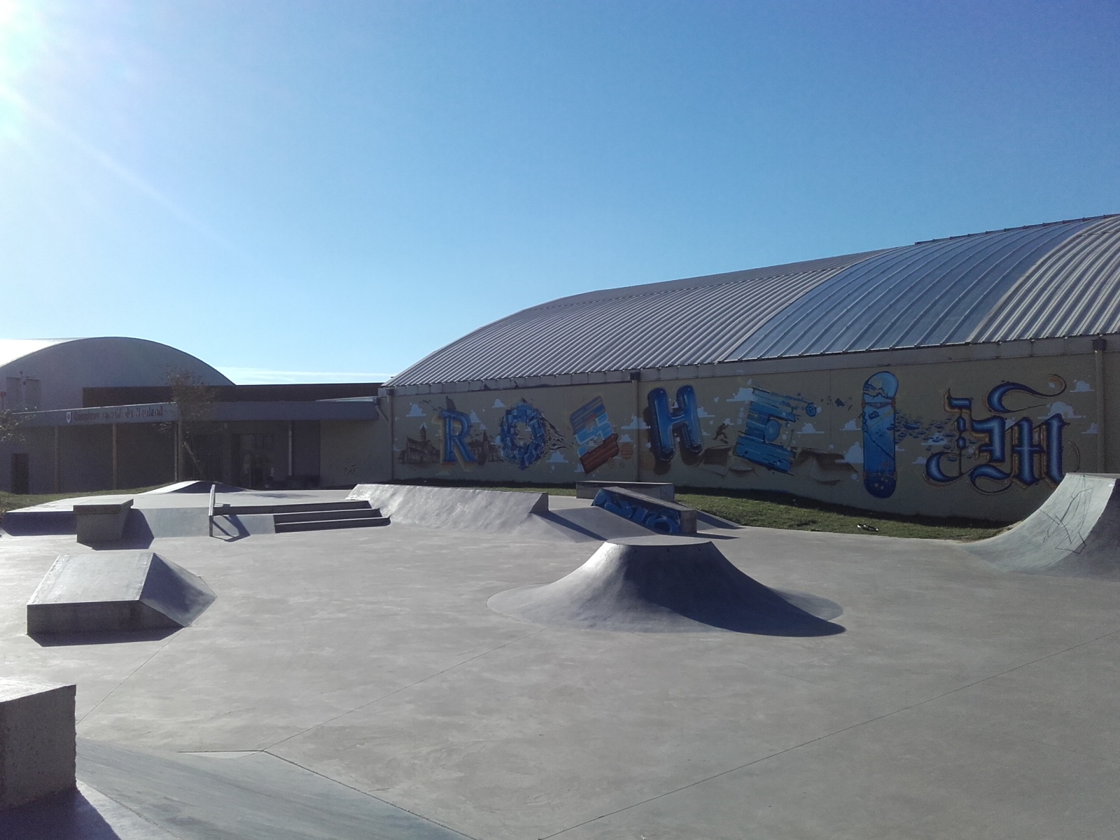 Skate park "beton" Rosheim Alsace