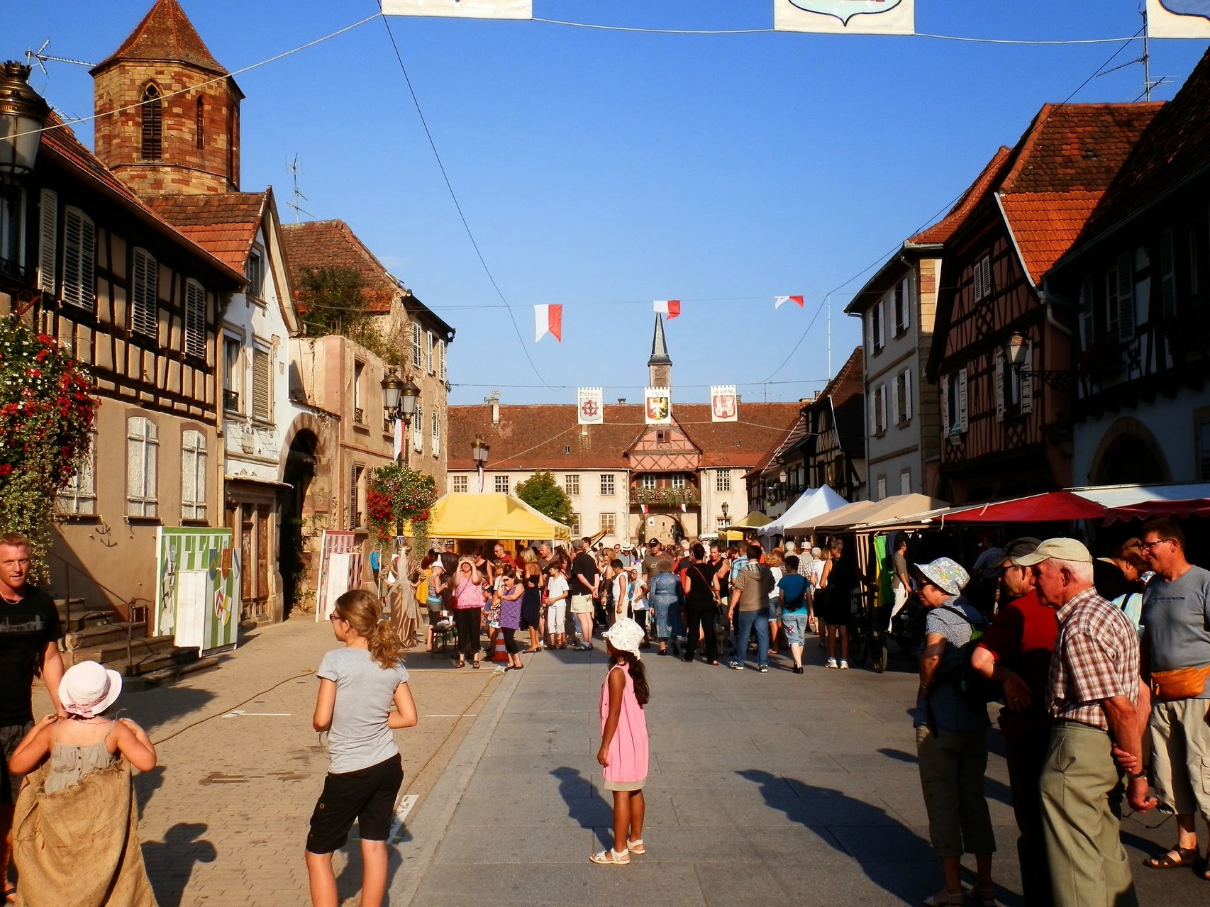 Rosheim petite cité typiquement Alsacienne - Gite du Leimen en Alsace