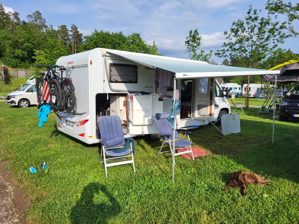 Unser Stellplatz 