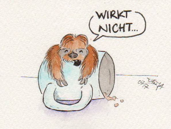 365-Tage-Doodle-Challenge - Stichwort: Faultier