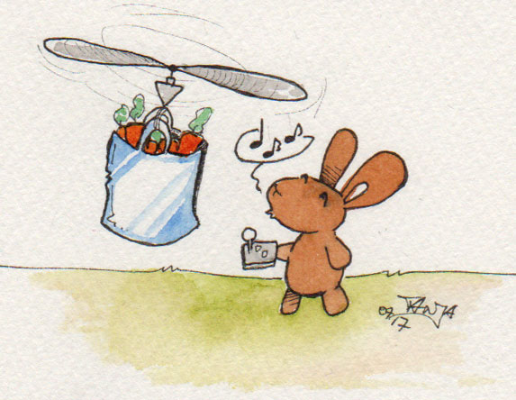 365-Tage-Doodle-Challenge - Stichwort: Einkaufstüte