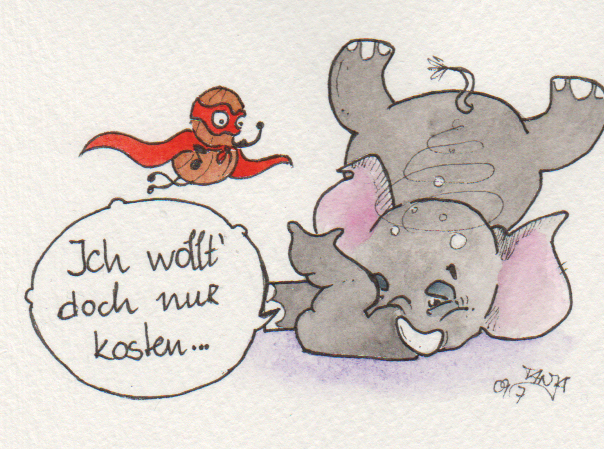 365-Tage-Doodle-Challenge - Stichwort: Erdnüsse