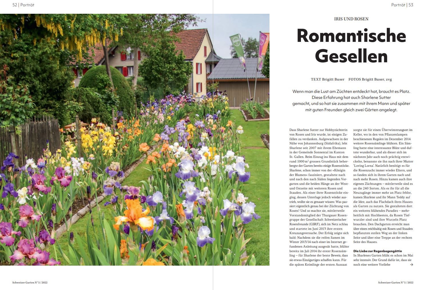 Schweizer Garten N° 5/2022: Seite 52 + 53