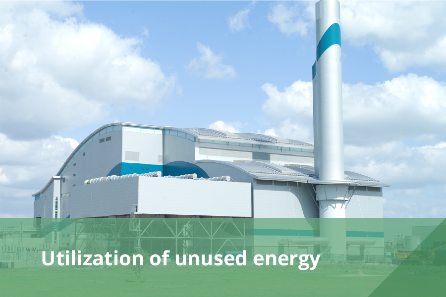 Utilization of unused energy