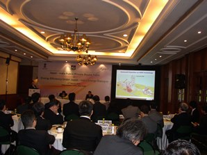 The presentation at Japan India Energy Efficency WG