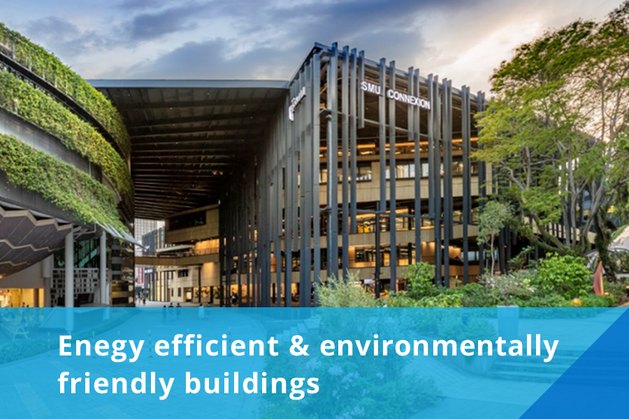 Enegy efficient &environmental  friendly buildings