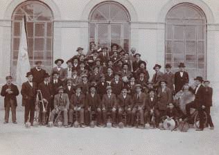 La banda di Riva nel 1897