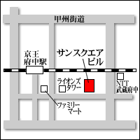 東京事業所地図