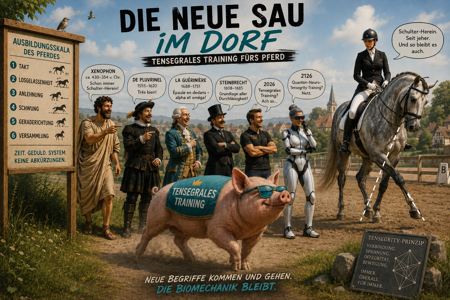 Die neue Sau im Dorf: Tensegrales Training