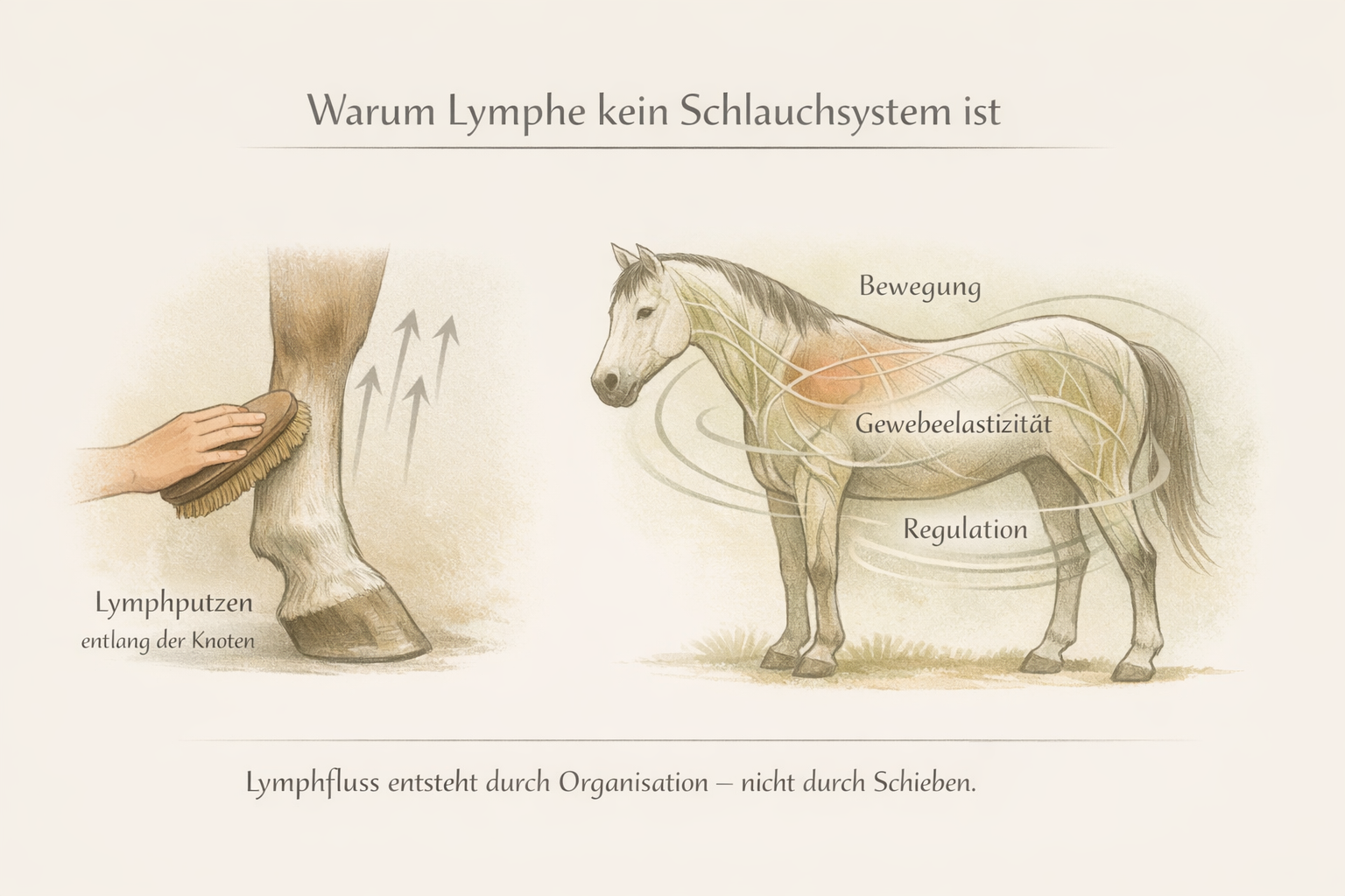 Putzen zu den Lymphknoten – hilft das dem Lymphsystem wirklich?