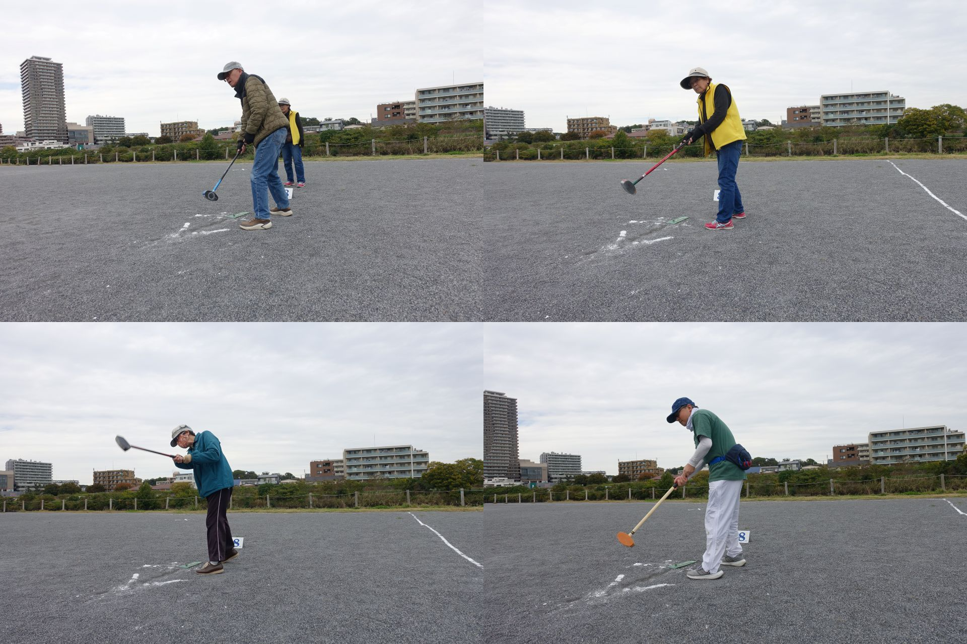 団体も個人も同点決勝