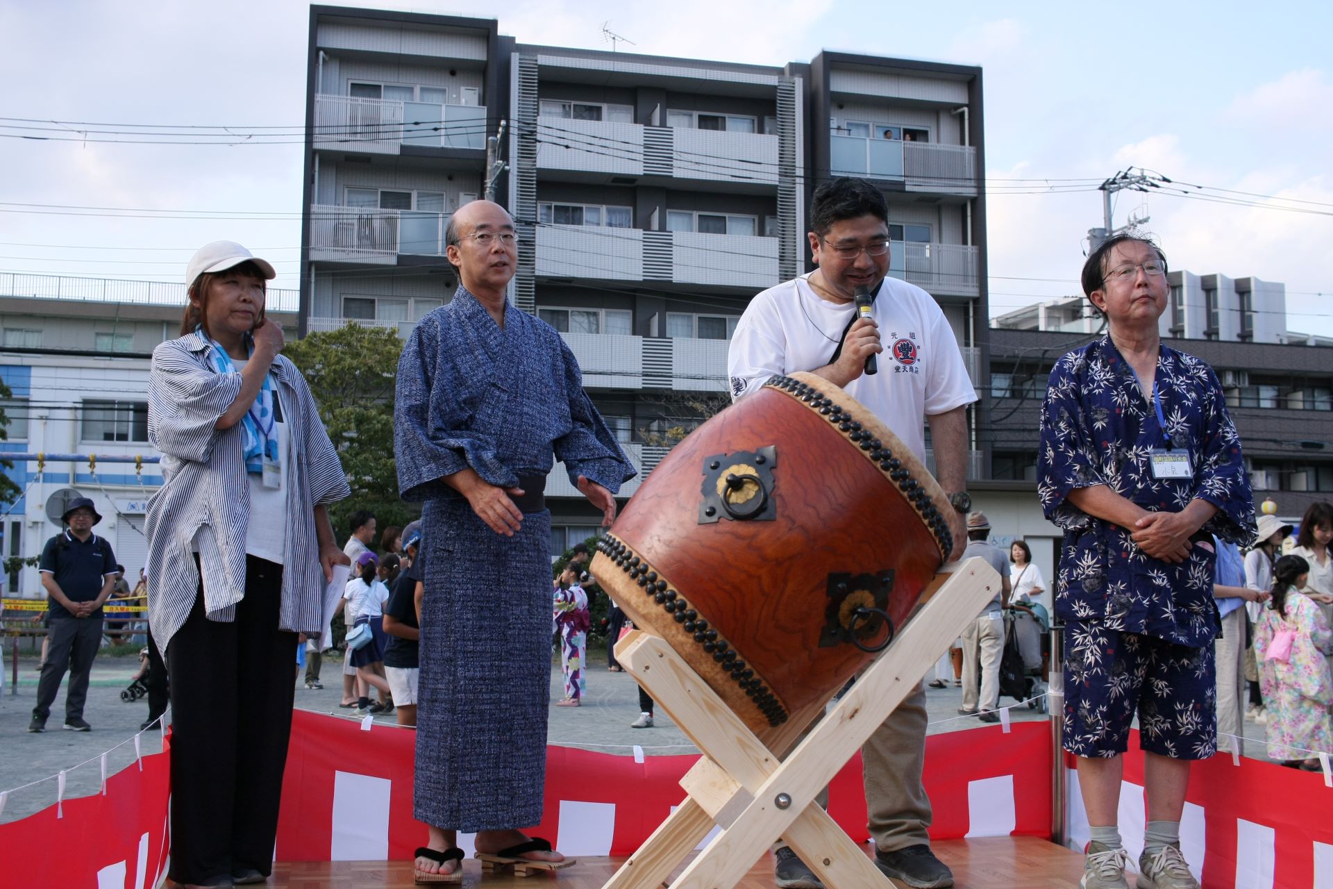 藤塚樽町ケアプラザ所長挨拶。