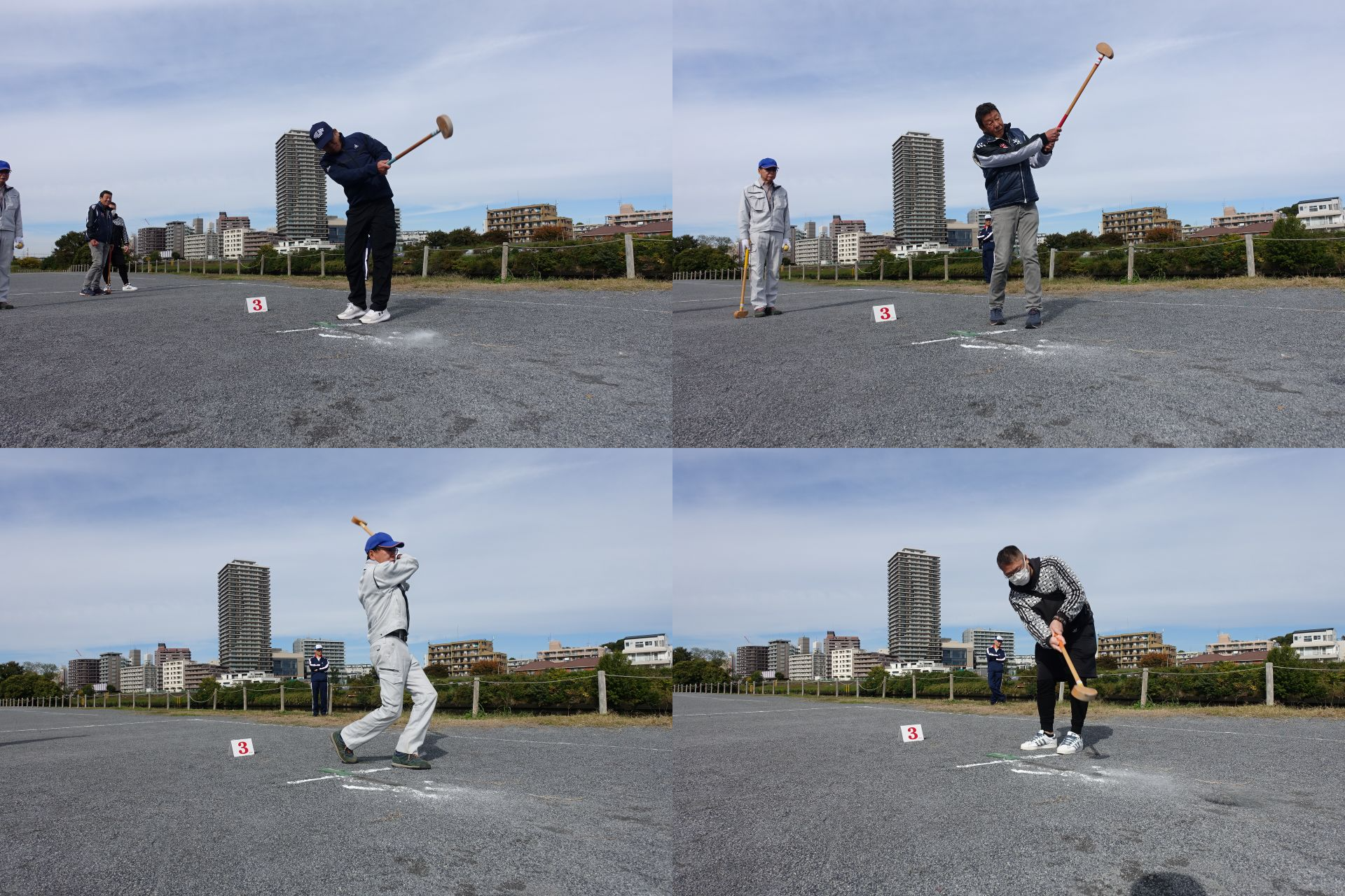 合計18ホールの合計打数