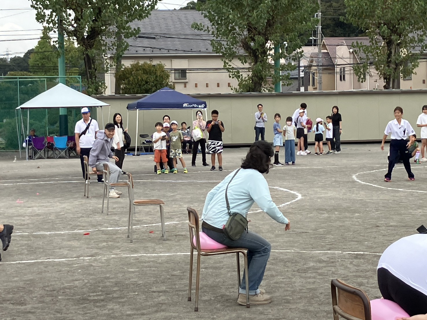 風船割り競争