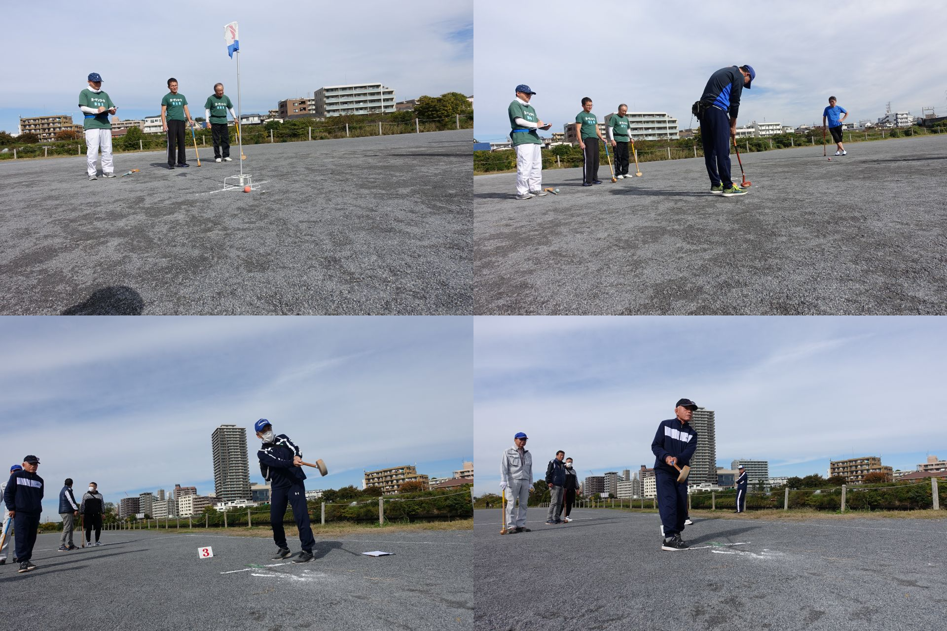 Bコースで８ホール