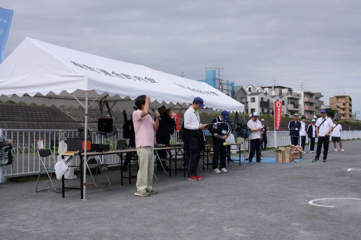 開会式で小泉連合町内会会長挨拶。