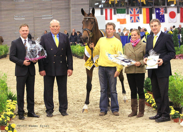 v.l.n.r.: Michael Edzards, Manfred Schäfer, Concours Complet, Jörn Kusel, Katharina Tietz, Jürgen Rump