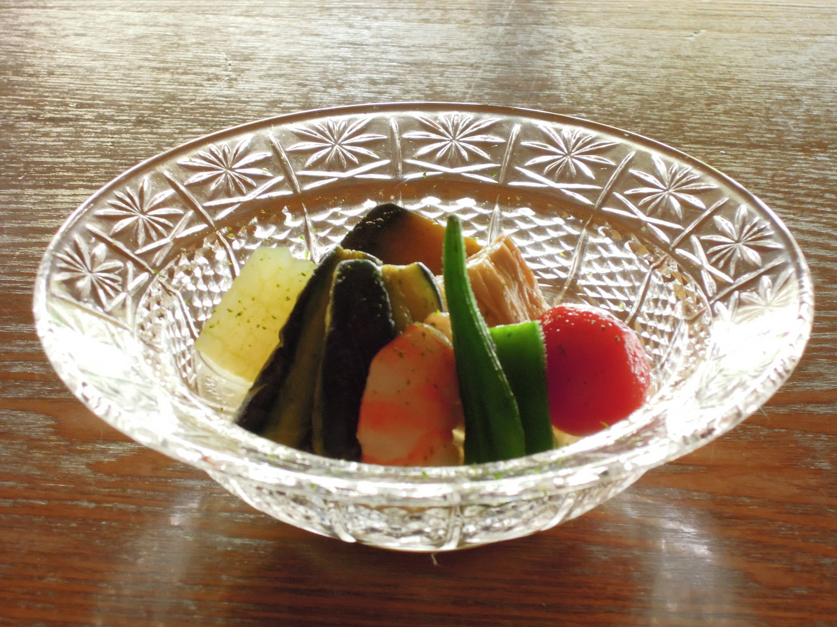 夏野菜炊き合わせ