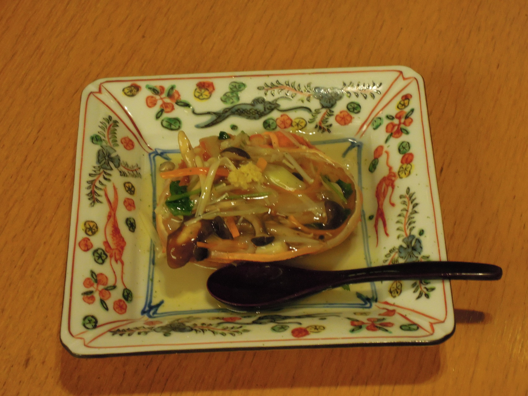かに餡かけ