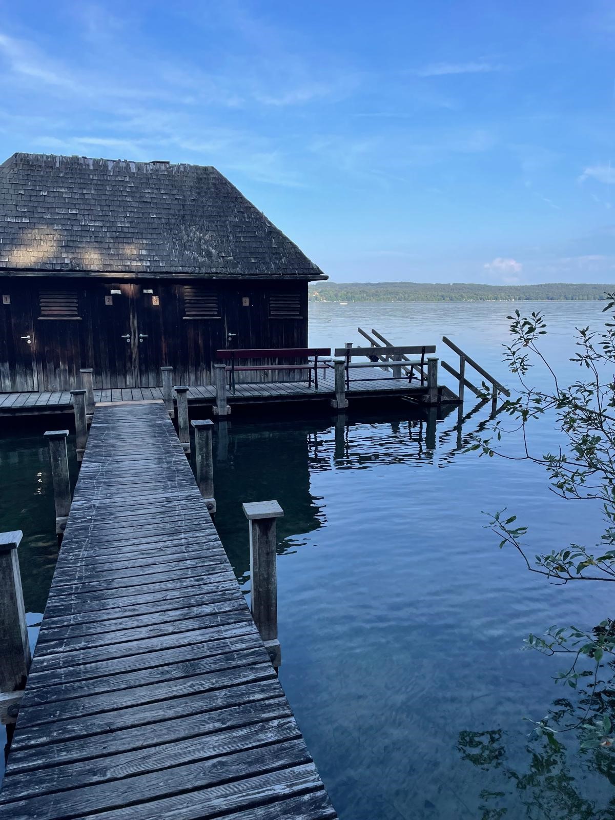 Badeplatz exklusiv für Gäste des Bildungshauses
