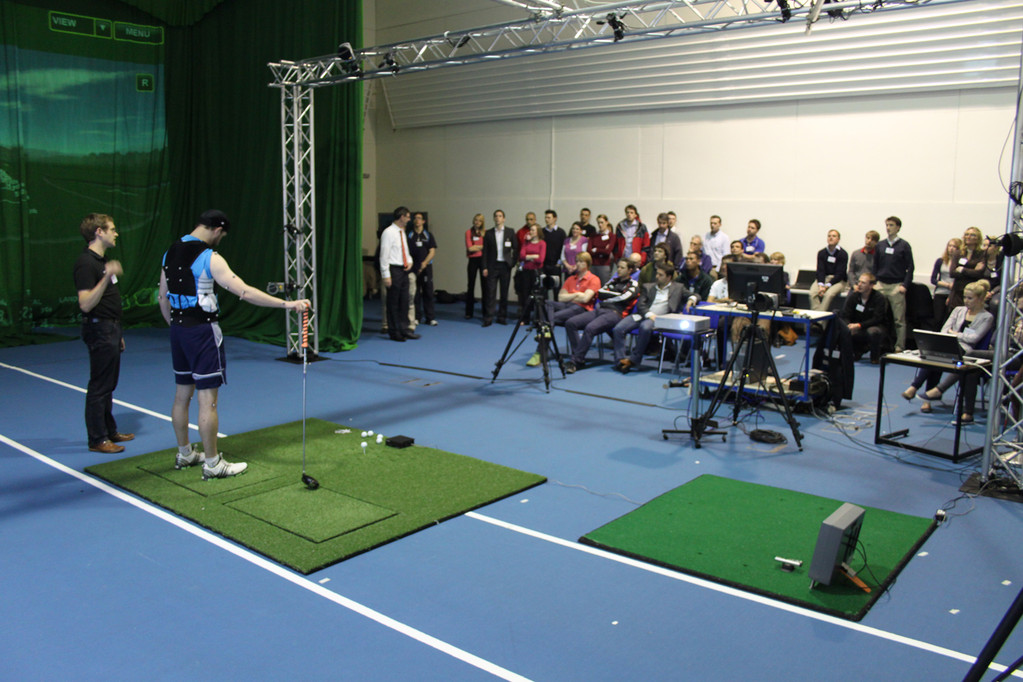 Demonstration of Qualisys Golf Analysis at University of Ulster