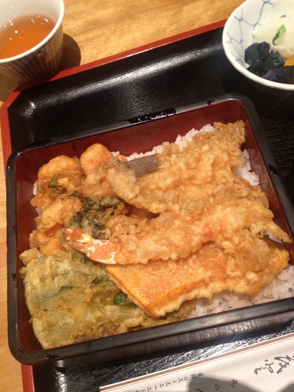 Kikutei Best tempura restaurants in Tokyo station Picrumb