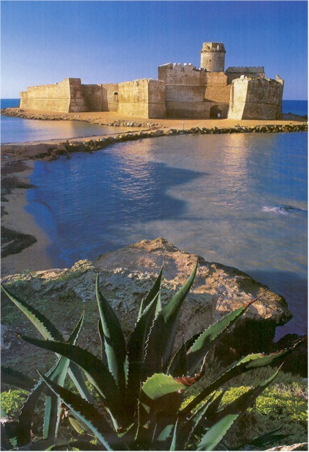 Le Castella, sul litorale jonico