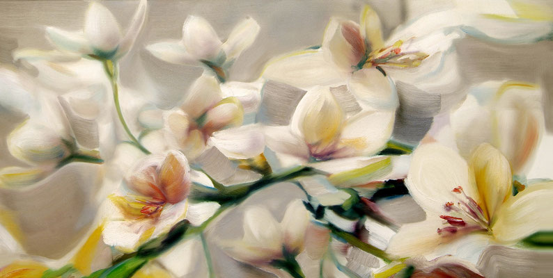 Vivace con spirito, Öl auf Leinwand, 90 x 180cm, 2018