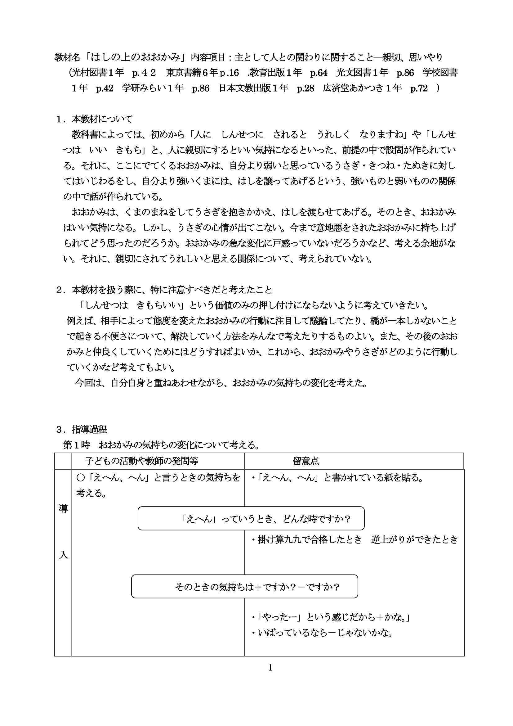はしの上のおおかみ