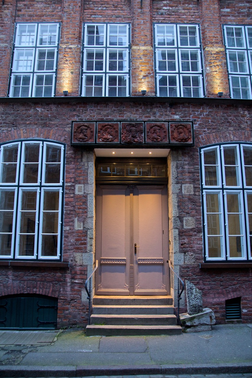 Eingang eines Lübecker Hauses