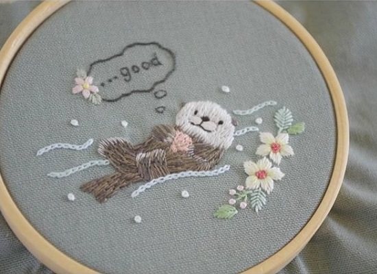 Chicchiの刺繍 - ～布と糸で作る、小さな動物達の生活～