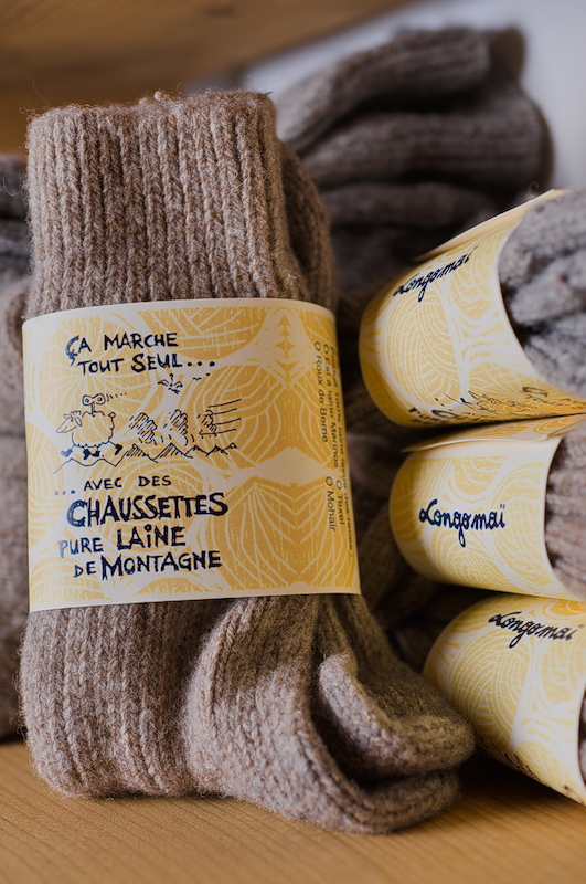 Chaussette pure laine merinos top