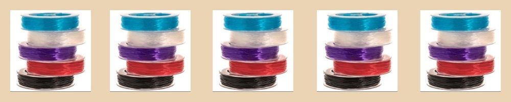 Elastic Cord – elastischer Faden in verschiedenen Farben und Stärken für Armbänder