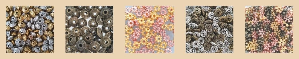 Rondellen in Gold, Silber, Bronze und Roségold für jedes Schmuckstück