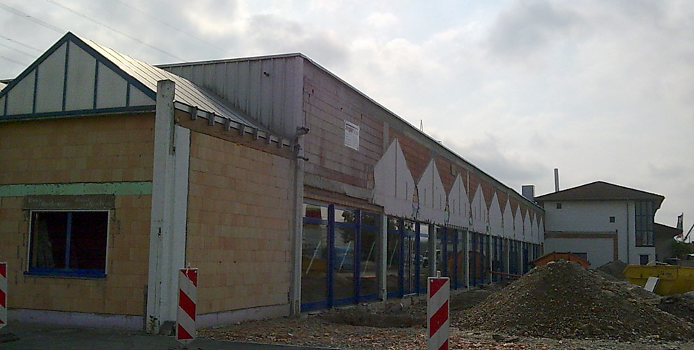 Gebäudesanierung in Offenburg, Gewerbebau