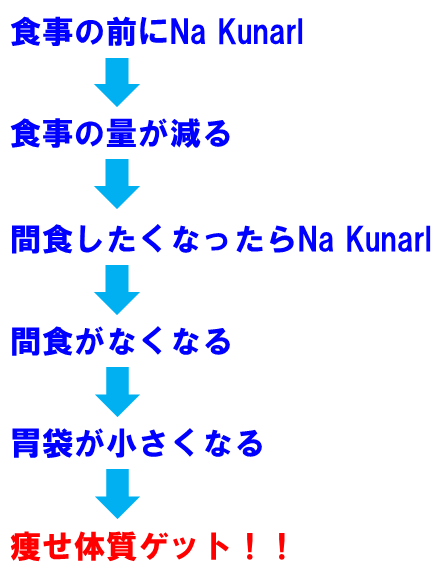 ナクナールの流れ