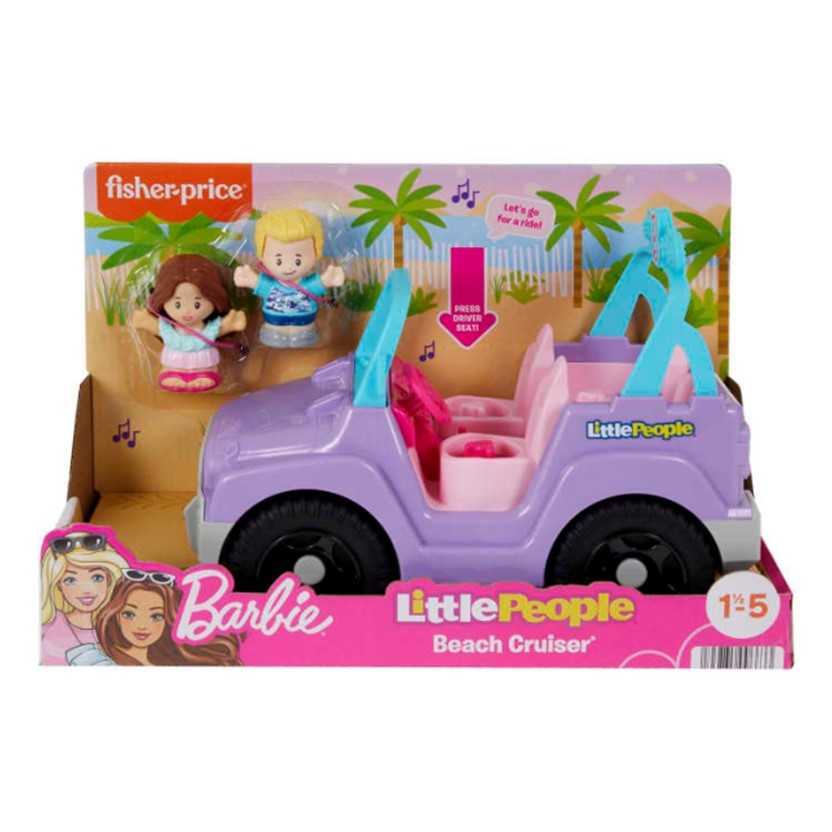 Little People Barbie Coche de Playa Jugueteria Kippu