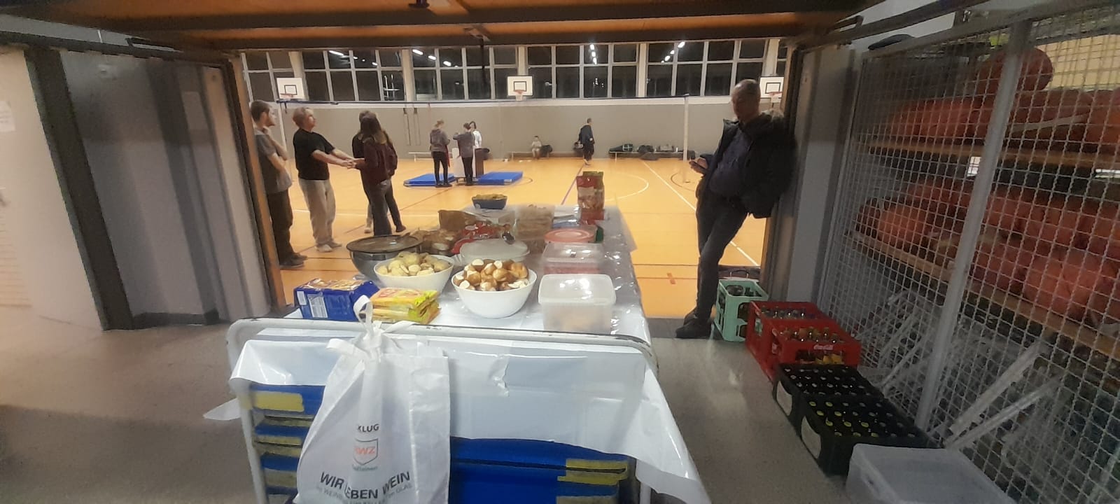 ...zwischenzeitlich am Buffet