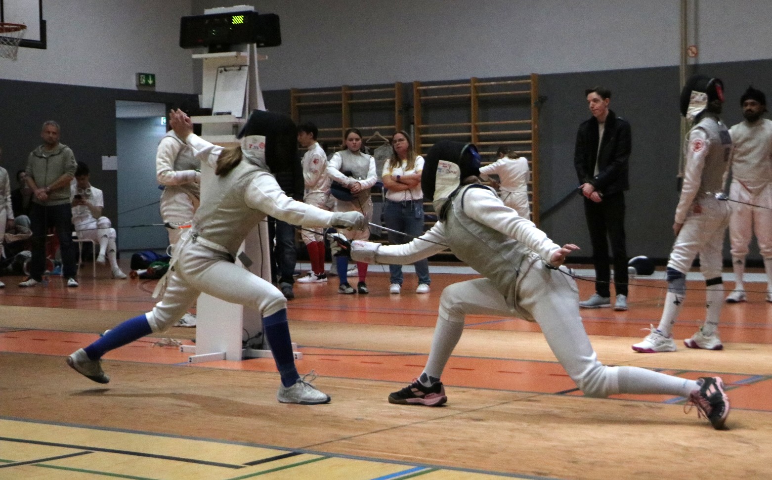 Nike Hanrath (CTG Koblenz) gegen Hannah Cullmann