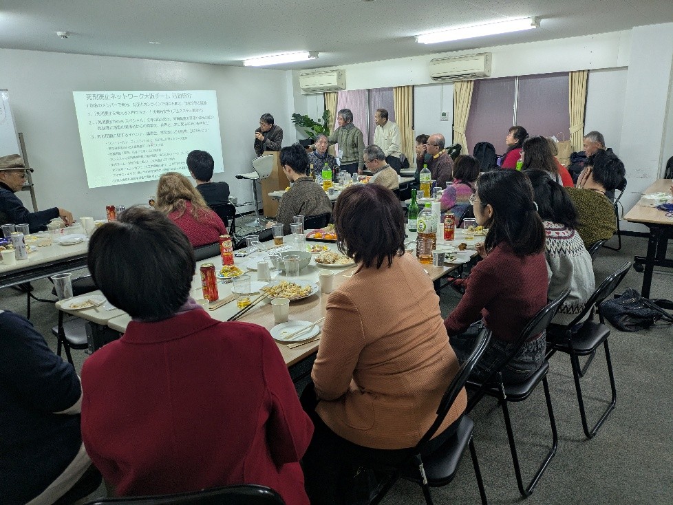 関西新年交流会を開催～戸塚弁護士、指宿弁護士、駒井弁護士から激励・連帯のメッセージ～