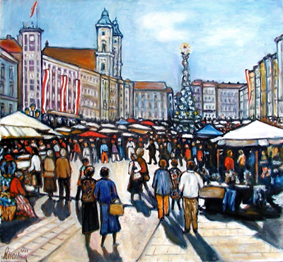 Standlmarkt in Linz   2005