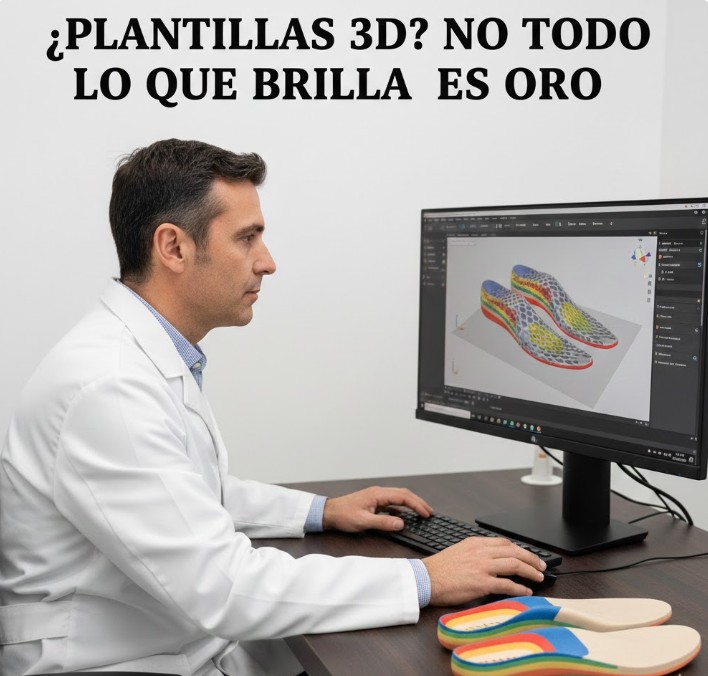 El Valor de la Personalización: Por qué no todo es "Impresión 3D" en Podología