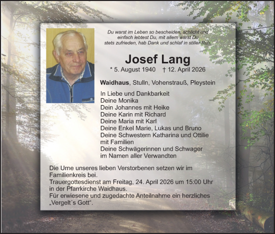 Der neue Tag vom 21.04.2026