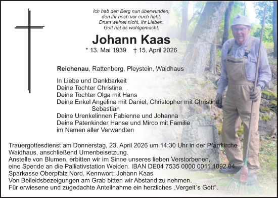 Der neue Tag vom 20.04.2026